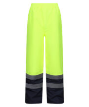 Pro hi-vis insulated overtrousers - Image 2
