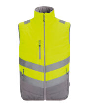 Hi-vis two-tone thermal bodywarmer - Image 2