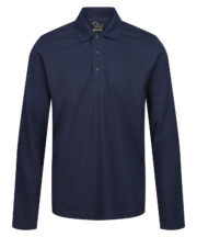 Pro 65/35 long sleeve polo - Image 4