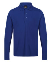 Pro 65/35 long sleeve polo - Image 5