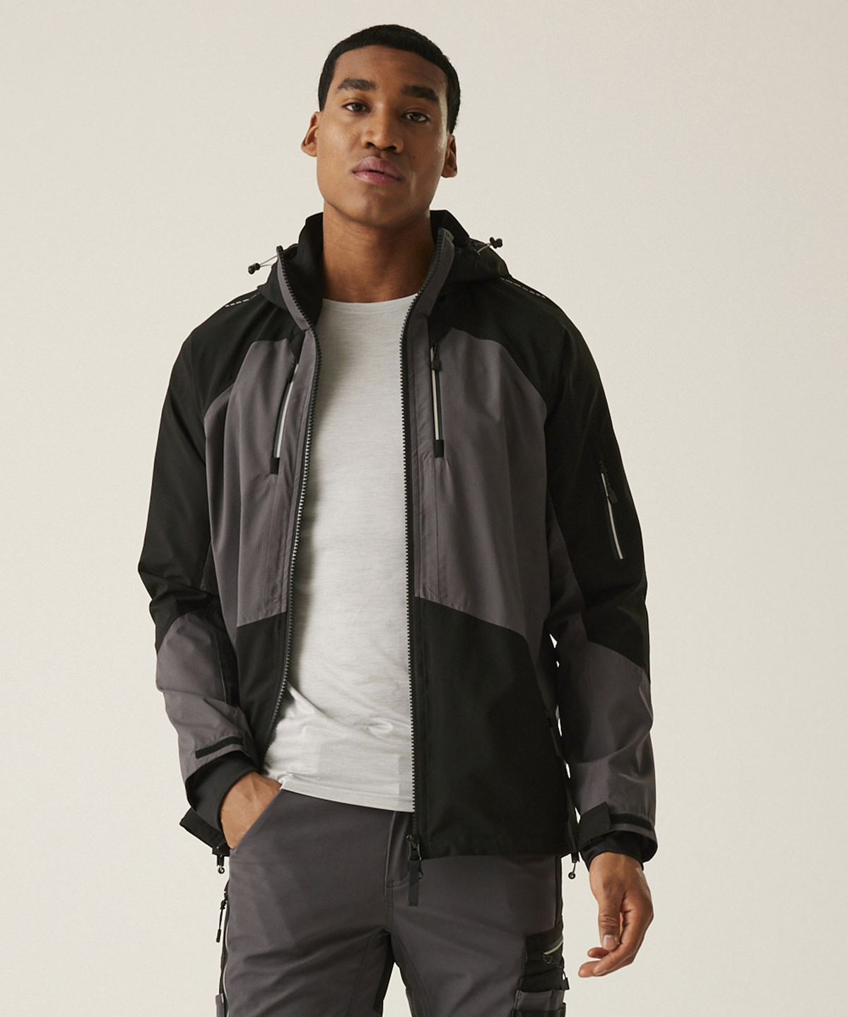 RG633_LS00_2025.jpg 4-Tex stretch waterproof shell jacket - Image 1