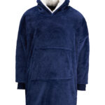 The Ribbon oversized cosy reversible sherpa hoodie