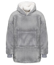 The Kids Ribbon oversized cosy reversible sherpa hoodie - Image 2