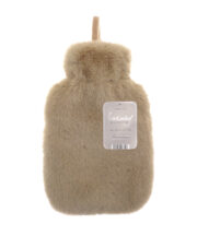 Super luxury faux fur hot water bottle and cover - Image 4
