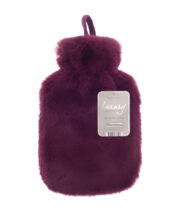 Super luxury faux fur hot water bottle and cover - Image 5