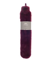 Super luxury faux fur long hot water bottle and cover - Image 5