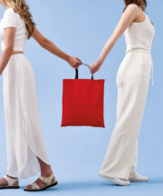 Varsity cotton shopper short handle