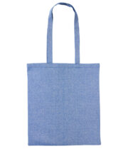 Recycled cotton shopper long handle - Image 6