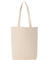 Recycled premium canvas flat base shopper - Image 2