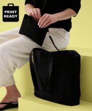 Cruise recycled tote with detachable purse