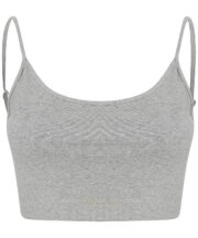 Women's sustainable fashion cropped cami top with adjustable straps - Image 3