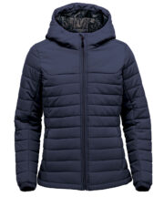 Women's Nautilus quilted hooded jacket - Image 3