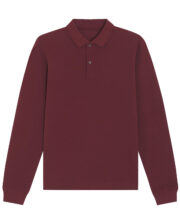 Prepster long sleeve unisex polo (STPU332) - Image 3