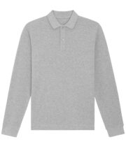 Prepster long sleeve unisex polo (STPU332) - Image 5