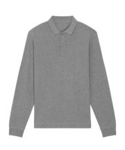 Prepster long sleeve unisex polo (STPU332) - Image 6