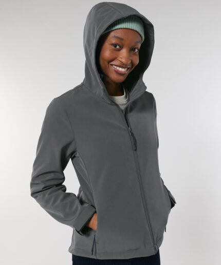 Women's Stella Discoverer hooded softshell  (STJW159)