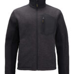 Brady zip-through knitted fleece