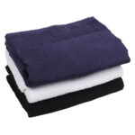 Printable border bath towel