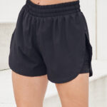 Women's double-layer sports shorts