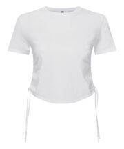 Women's TriDri® ruched crop top - Image 4