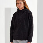 Women's TriDri® sherpa ¼-zip hoodie