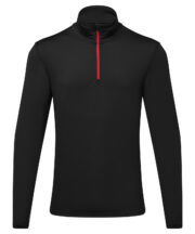TriDri® recycled long sleeve brushed back ¼ zip top - Image 2