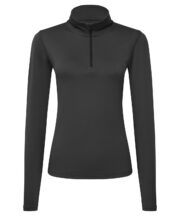 Women's TriDri® recycled long sleeve brushed back ¼ zip top - Image 4