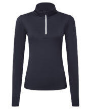 Women's TriDri® recycled long sleeve brushed back ¼ zip top - Image 5