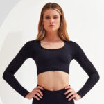 Women's TriDri® ribbed seamless '3D Fit' crop top