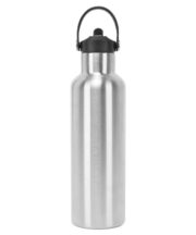 TriDri® Vacuum sports water bottle with flip-up straw - Image 2