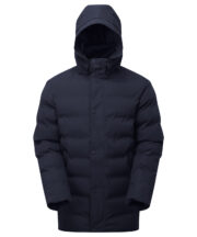 Recycled bonded longline padded jacket - Image 2