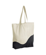 Organic cotton wave print maxi tote - Image 5