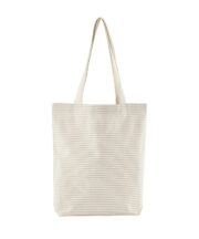 Striped organic cotton tote - Image 2