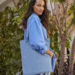 Organic natural dyed bag for life