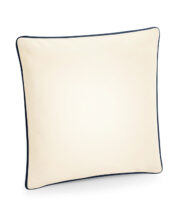 Fairtrade cotton piped cushion cover - Image 2