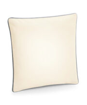 Fairtrade cotton piped cushion cover - Image 3