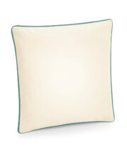 Fairtrade cotton piped cushion cover - Image 4