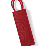 Shimmer jute bottle bag