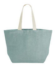 Soft washed jute beach bag - Image 2