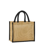 Natural starched jute midi tote - Image 4
