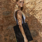 Recycled cotton tote