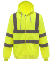 Hi-vis zip hoodie (HVK07) - Image 5