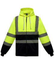 Hi-vis zip hoodie (HVK07) - Image 6