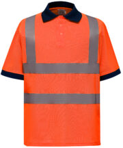 Hi-vis short sleeve polo (HVJ210) - Image 3