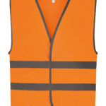 Hi-vis reflective border kids waistcoat (HVW102CH)