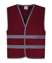 Hi-vis reflective border kids waistcoat (HVW102CH) - Image 3
