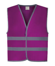 Hi-vis reflective border kids waistcoat (HVW102CH) - Image 8