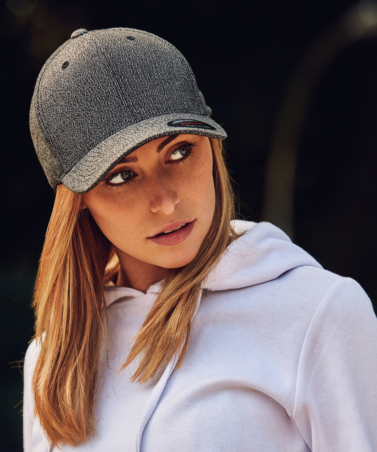 YP044_LS00_2025.jpg Flexfit melange cap (6355) - Image 1