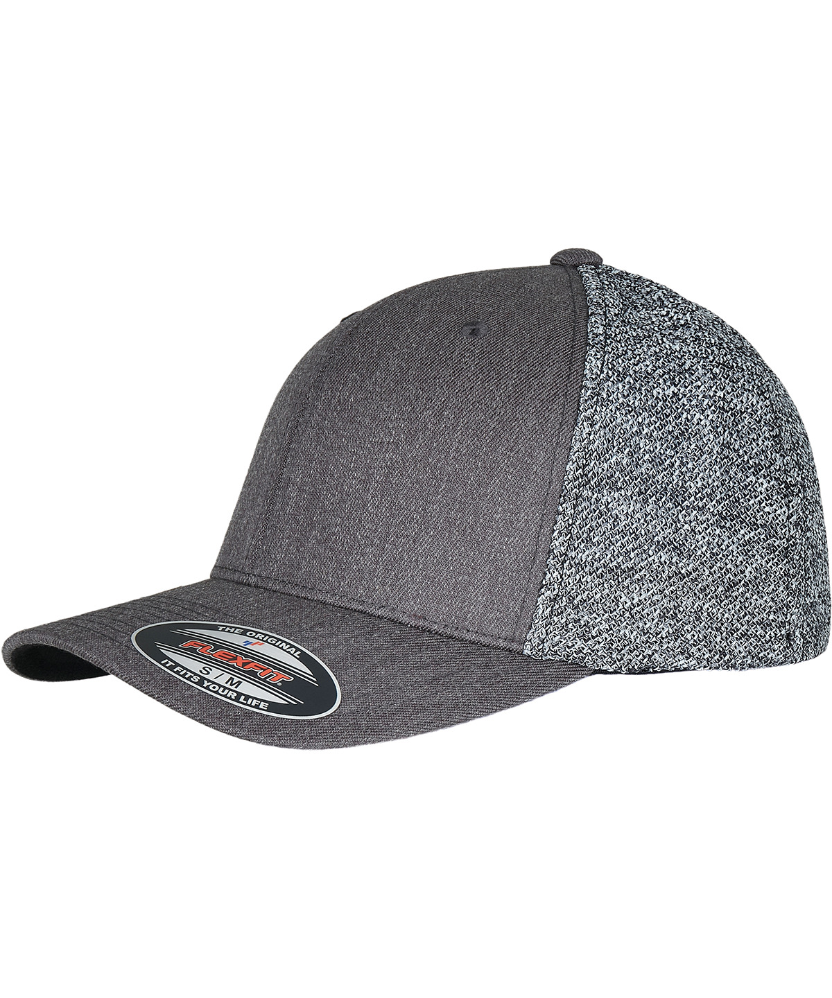 YP230_LS00_2025.jpg Flexfit trucker melange mesh (6511MM) - Image 1