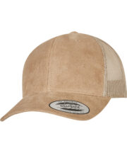 Imitation suede leather trucker cap (6606SU) - Image 2